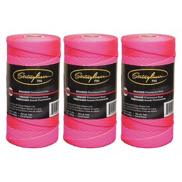 Masons Line, Braided, 1000 ft. L, PK3