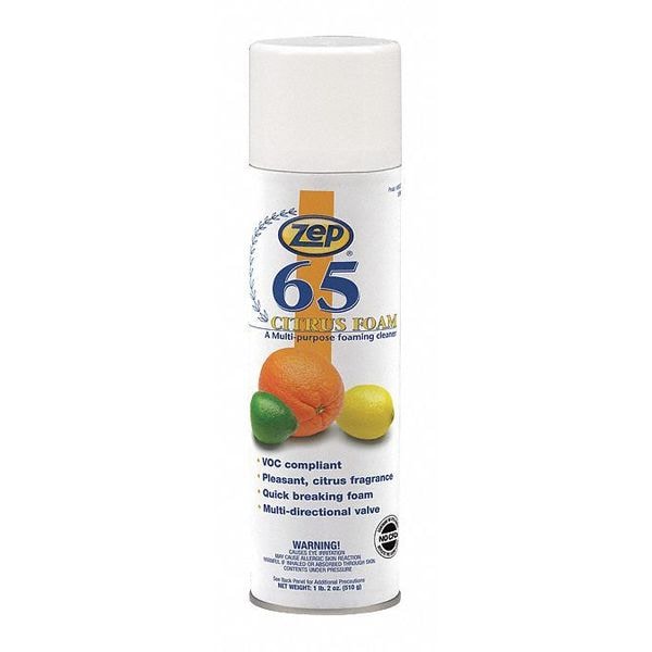 All Purpose Foaming Cleaner, 20 oz. Aerosol Can, Citrus, 12 PK