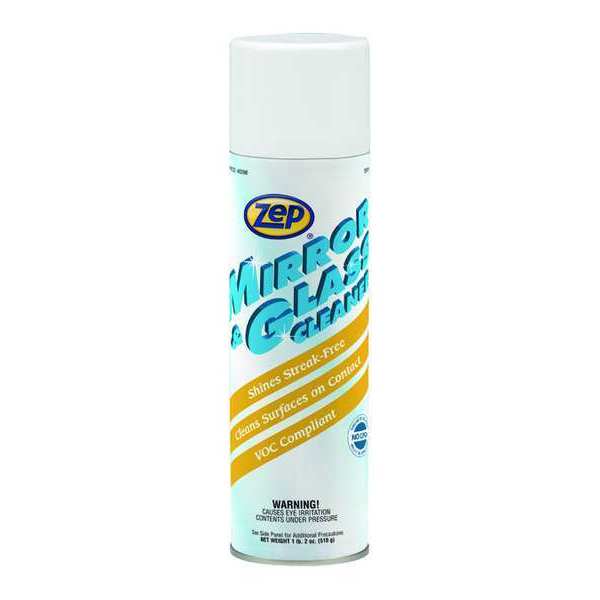 Liquid Glass Cleaner, 22 oz., Clear, Pleasant, Aerosol Can