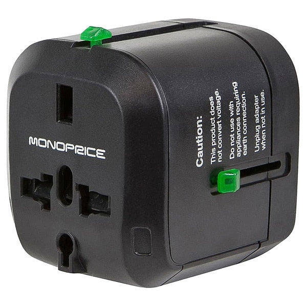 Plug Adapter, Converts From Universal
