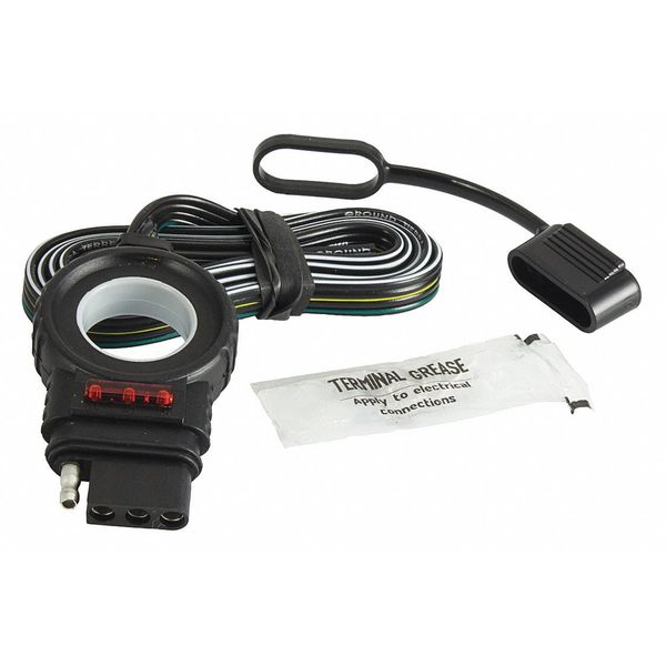 Flat Electric Connector, 4-Way, ForVehicle