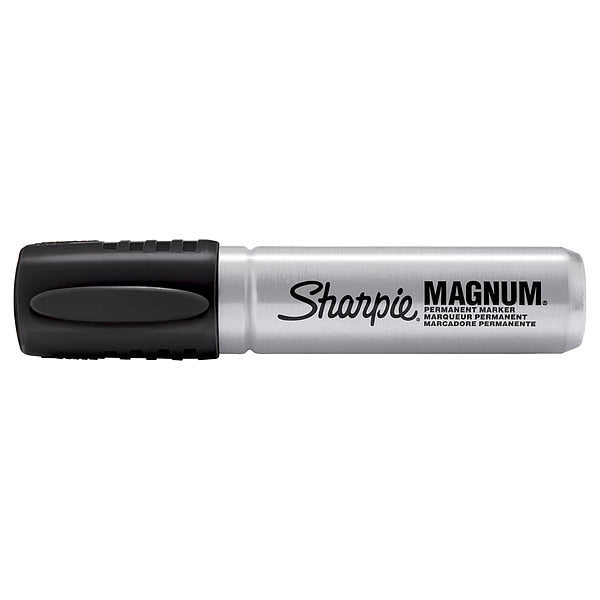 Permanent Marker, Oversized Chisel Tip Black PK12