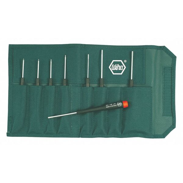 Screwdriver Set, 8 pcs, Round Shank