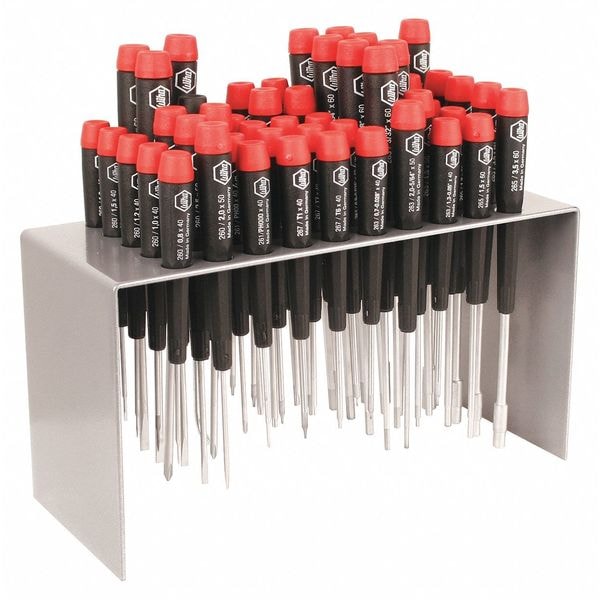 Screwdriver Set, 50 pcs, Round Shank