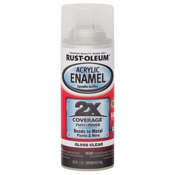 12 oz. Clear Gloss Acrylic Enamel Auto Body Paint/Primer