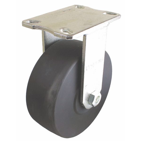 Plate Caster, 5400 lb. Load Rate, 8