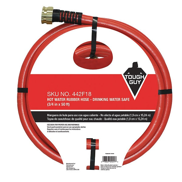 Water Hose, Inside Dia. 3/4