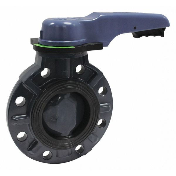 Valve, Wafer, PVC, 4