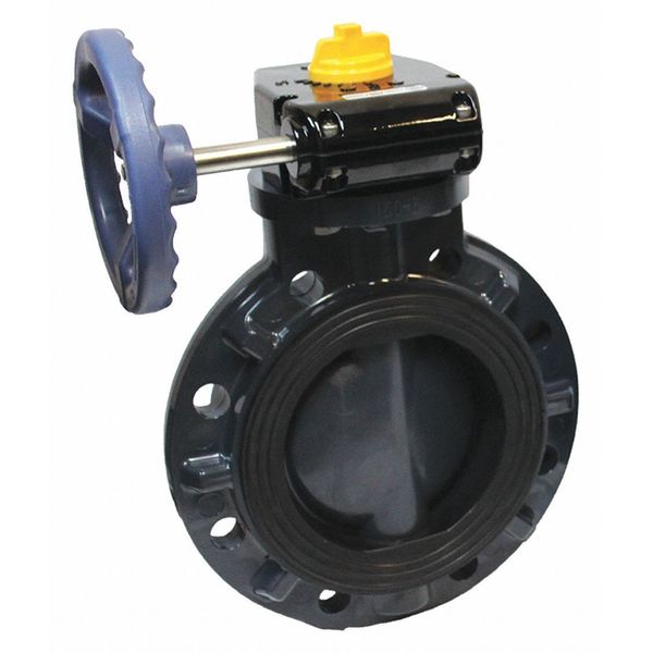 Valve, Wafer, PVC, 8