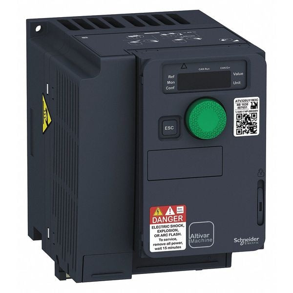 Variable Frequency Drive, 1-1/2 HP, 6.9A