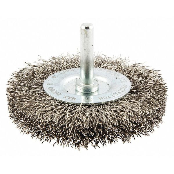 Wire Wheel Brush, 0.014