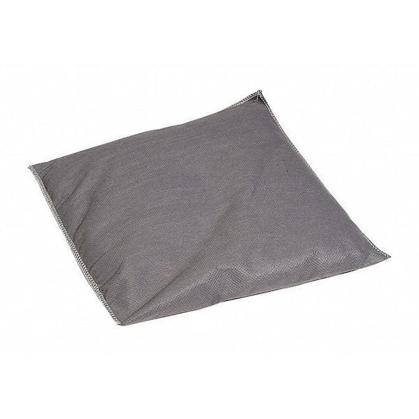Sorbents, 30 gal/pk; 0.75 gal/pillow, Universal Absorbed, Gray, Polyester, 40 PK