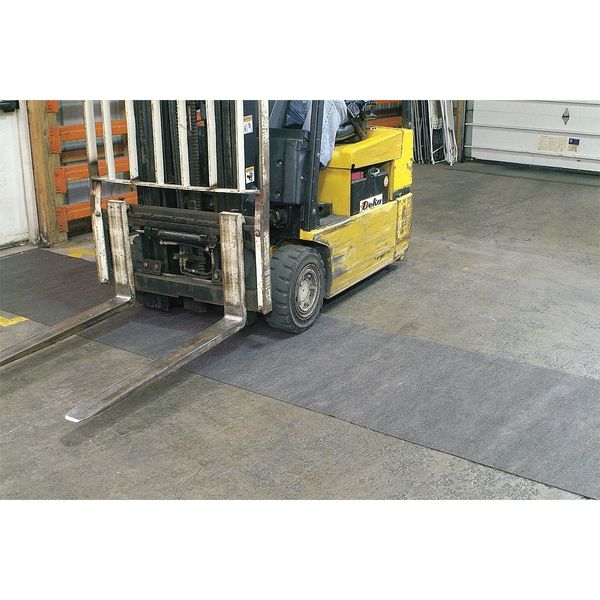 Sorbents, 54 gal. Universal Absorbed, Gray, Polyester