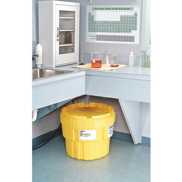 Spill Kit, Drum, Chemical/Hazmat, 19