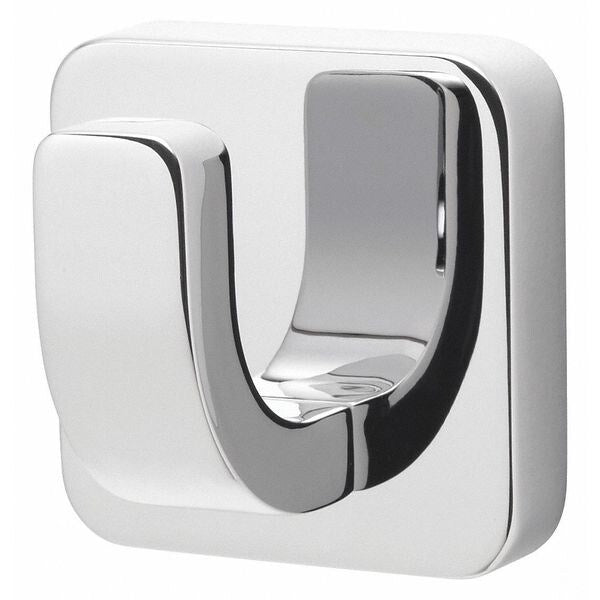 Robe Hook, Brass, Chrome