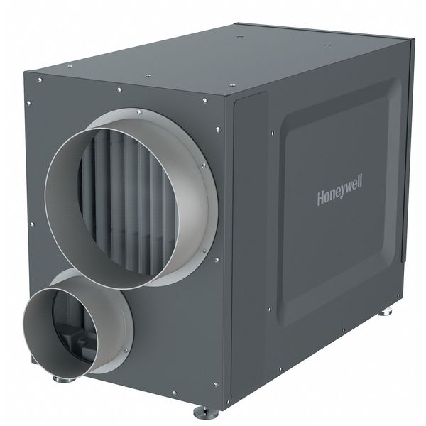 Ducted Whole House Dehumidifier, Gray, Single Speed Speeds, Metal