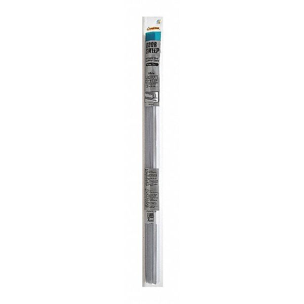 Door Bottom, White, For 1-3/4