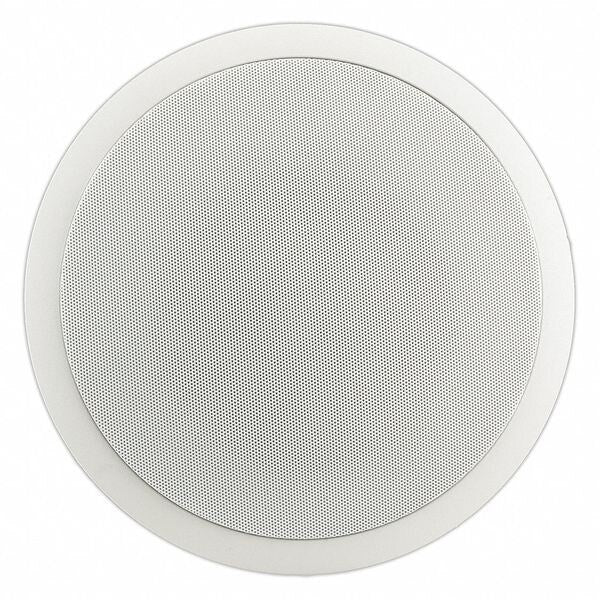 In-Ceiling Speaker, White, 50 Max. Wattage