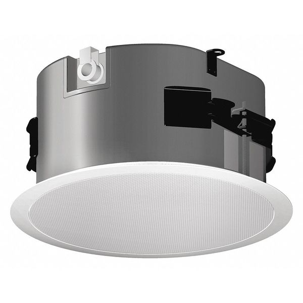 In-Ceiling Speaker, White, 64 Max. Wattage