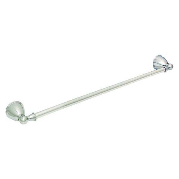Towel Bar, Brushed Nickel Finish, Bar 24