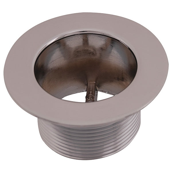 Bath Strainer Body, Silver, Pipe 1-1/2