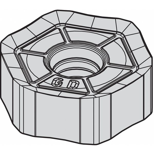 Milling Insert, Hexagon