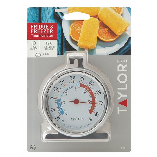 Refrigerator/Freezer Thermometer, 3