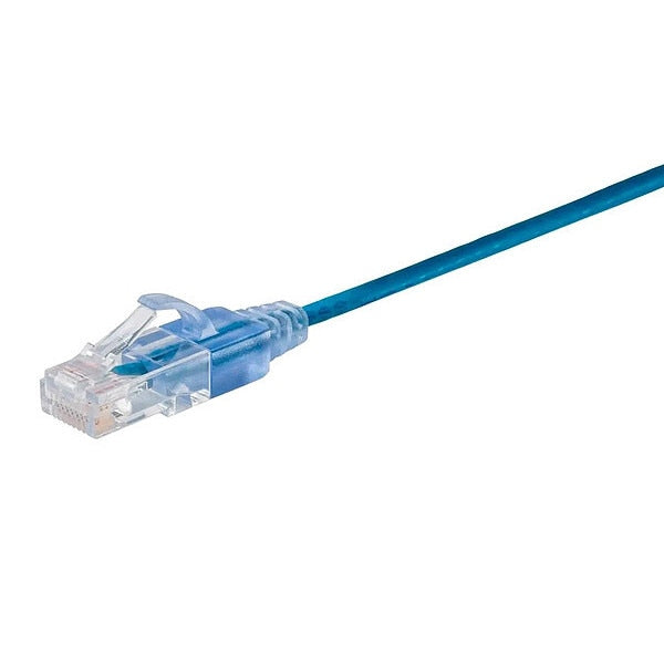 Voice and Data Patch Cord, Blue, 0.5 ft L