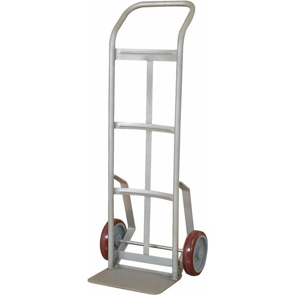 Hand Truck, 600 lb. Ld Cap., Silver