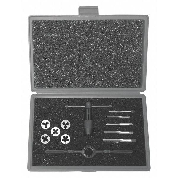 13PC Plug Hand Taps and Round Adjustable Dies Set M6 To M12