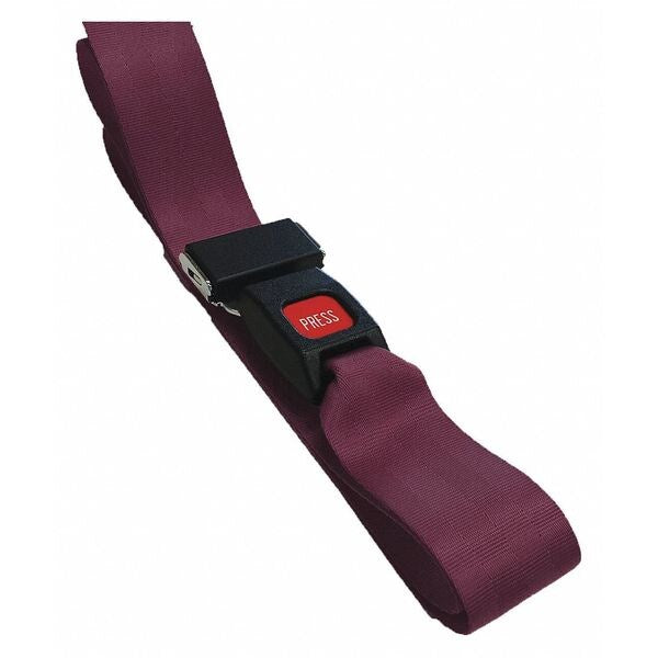 Strap, Maroon, 2 ft. L x 2-1/2