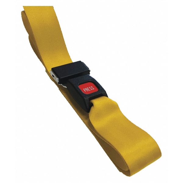 Strap, Yellow, 7 ft. L x 2-1/2
