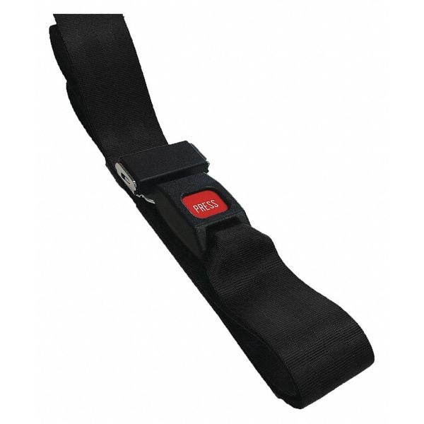 Strap, Black, 7 ft. L x 2-1/2