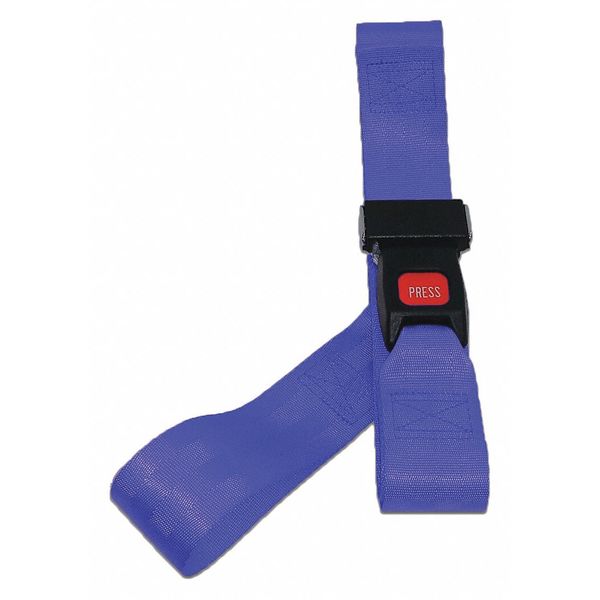 Strap, Blue, 7 ft. L x 2-1/2