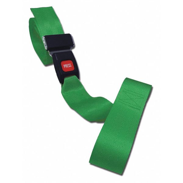 Strap, Green, 9 ft. L x 2-1/2