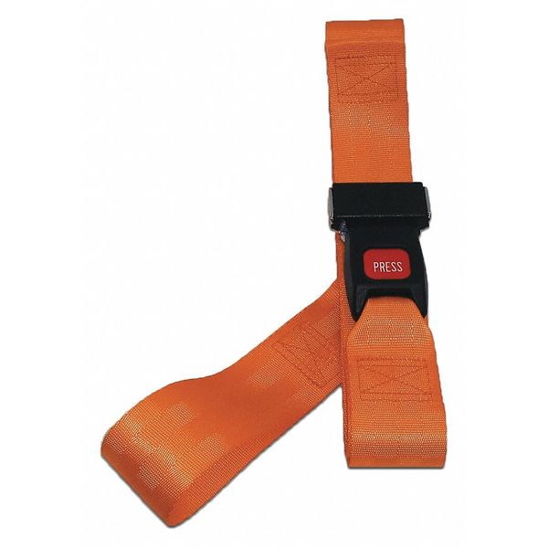 Strap, Orange, 9 ft. L x 2-1/2