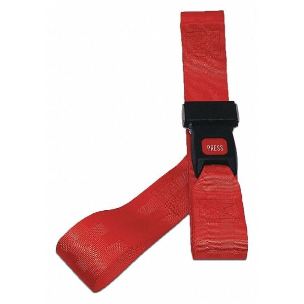 Strap, Red, 9 ft. L x 2-1/2