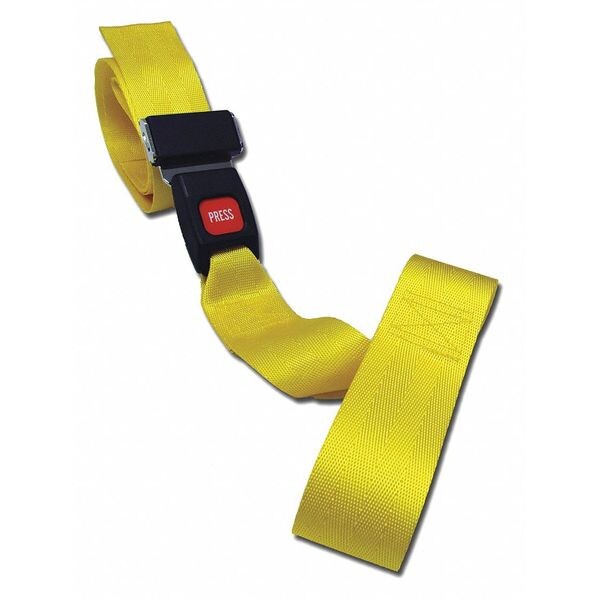 Strap, Yellow, 7 ft. L x 2-1/2