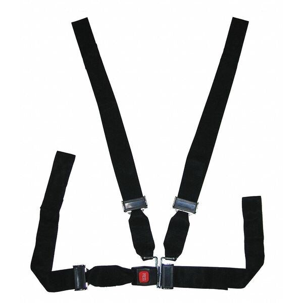 Strap, Black, 6 ft. L x 2-1/2