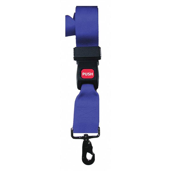 Strap, Blue, 7 ft. L x 2-1/2