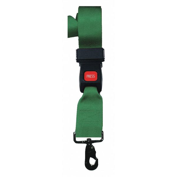 Strap, Green, 7 ft. L x 2-1/2