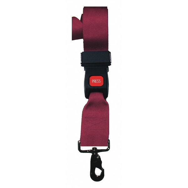 Strap, Maroon, 7 ft. L x 2-1/2