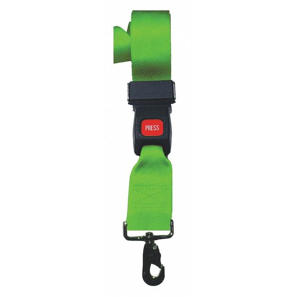 Strap, Green, 5 ft. L x 2-1/2