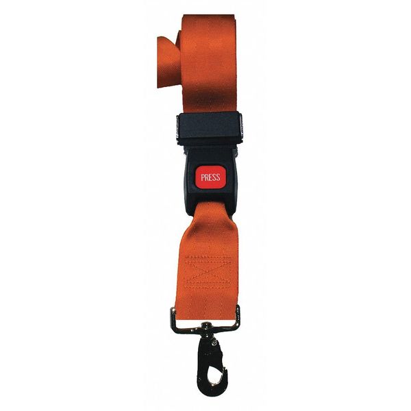 Strap, Orange, 5 ft. L x 2-1/2