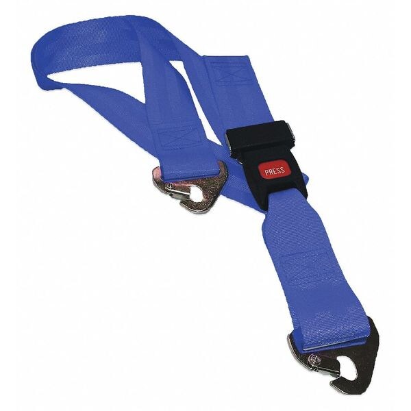 Strap, Blue, 5 ft. L x 2-1/2