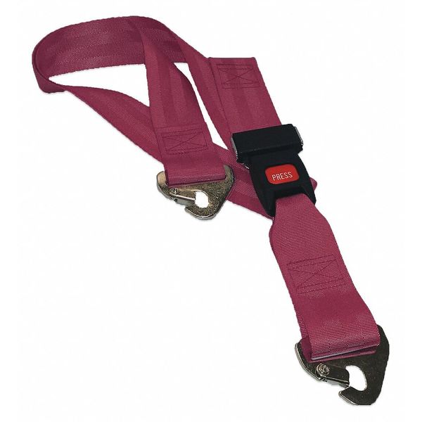Strap, Maroon, 5 ft. L x 2-1/2