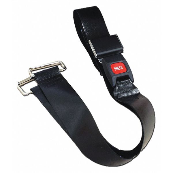 Strap, Black, 7 ft. L x 2-1/2