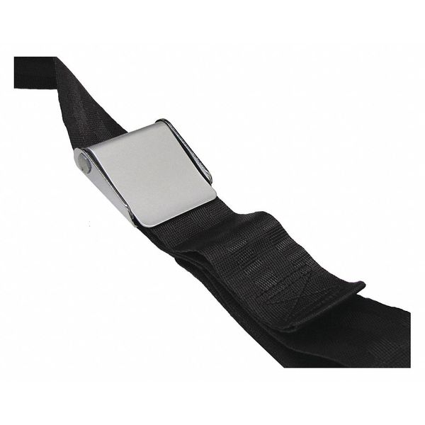 Strap, Black, 9 ft. L x 2-1/2