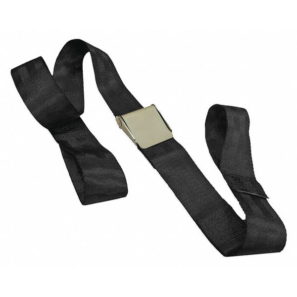 Strap, Black, 7 ft. L x 2-1/2