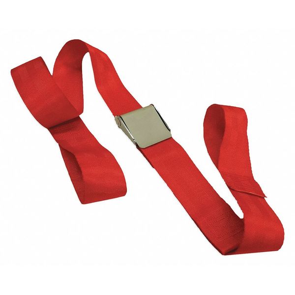 Strap, Red, 5 ft. L x 2-1/2